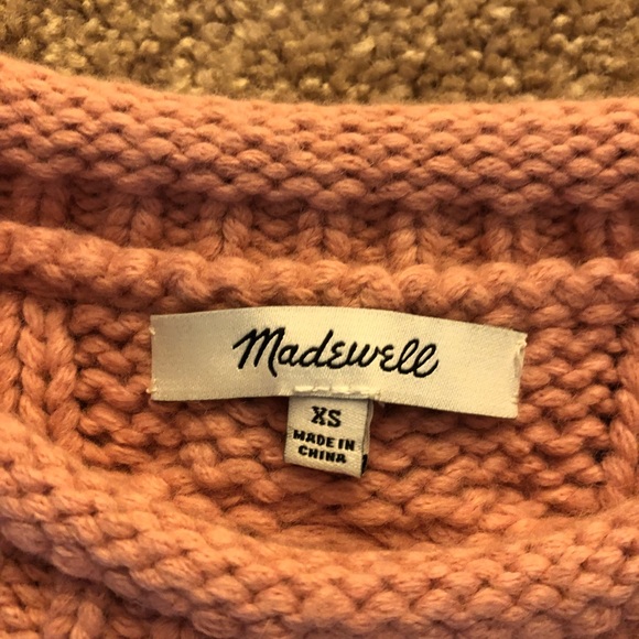 Madewell Slope Cableknit Pull-over sweater - Picture 2 of 5